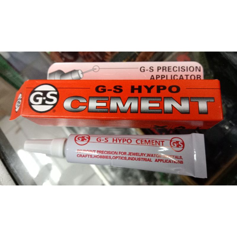 Lem Kaca Jam Tangan Berkualitas Lem Cement GS Hypo