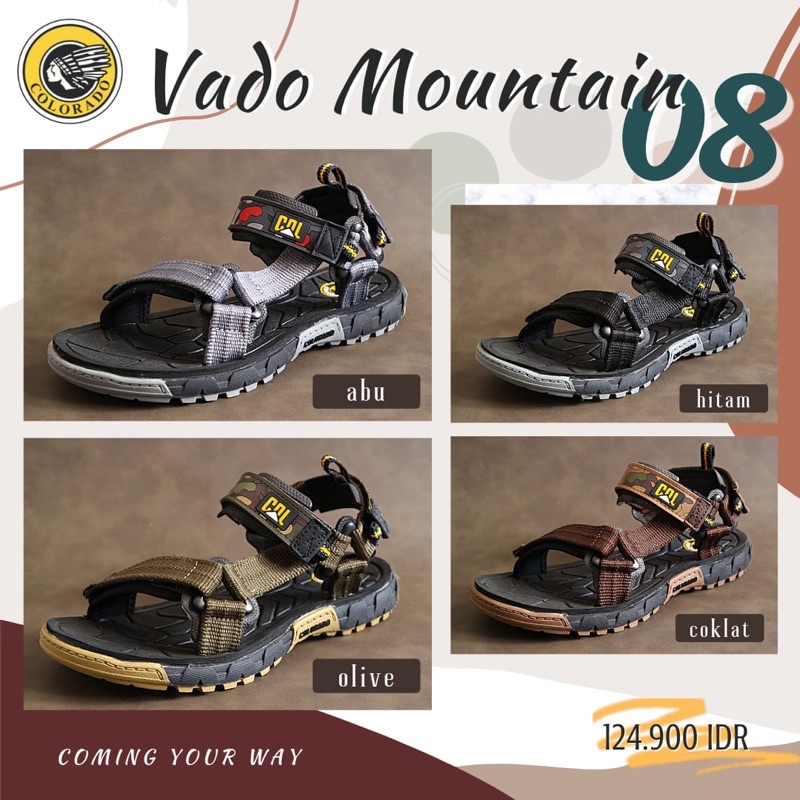 Sandal Gunung / Sandal Hiking Pria COLORADO by BARNETT VADO 07 08 ORIGINAL (39-43)