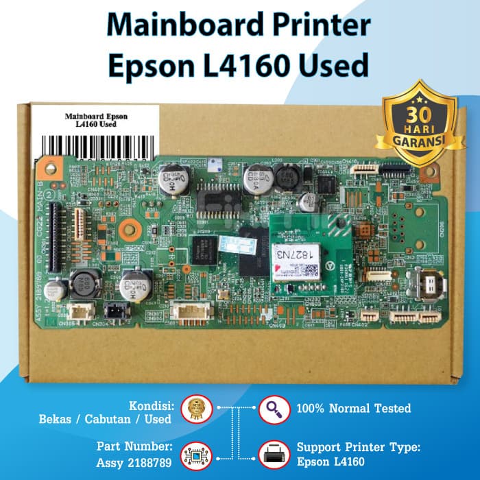 Mainboard Printer Epson L4160 Logic Board Motherboard L4160 L-4160 Ori FPTS712