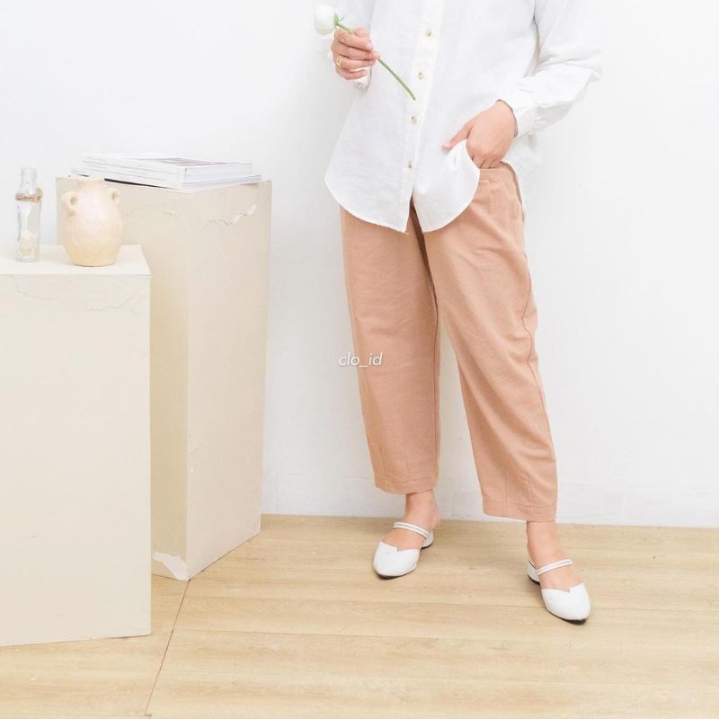 CELANA WANITA KULOT WILLOW PANTS  BAWAHAN  KEKINIAN-4