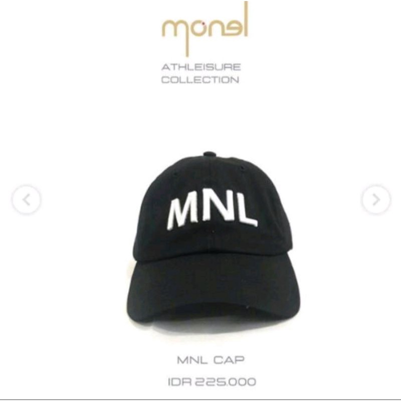 Athleisure Collection Cap / Topi Monel
