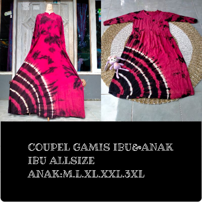 COUPEL GAMIS TWILL RAYON IBU DAN ANAK