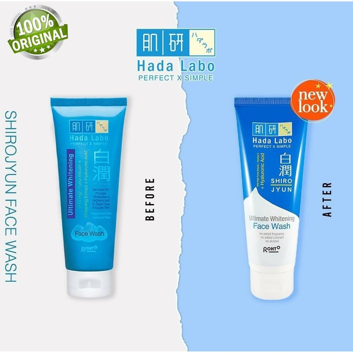 Hada Labo Ultimate Whitening Face Wash 50gr ( PCS )