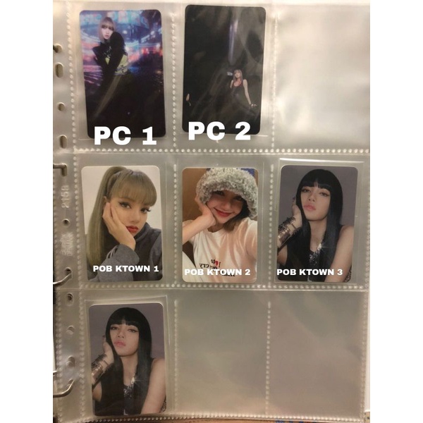 PC LISA LALISA OFFICIAL (POB KTOWN & ALBUM)