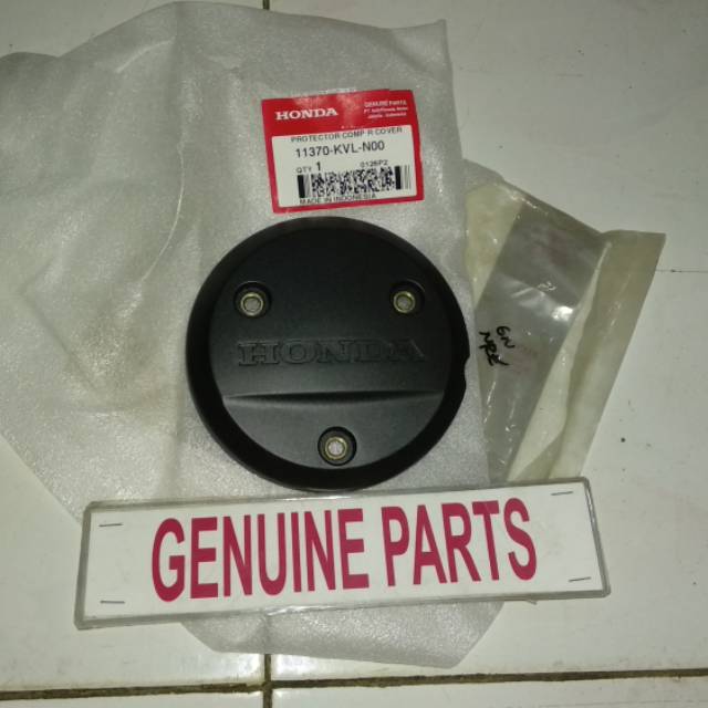 Cover Tutup Mesin Kanan Supra X 125 Hitam 11370-KPH-880 Orginal Ahm