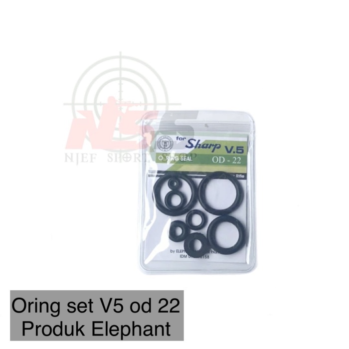 V50Bg Oring Set Tabung V5 Od 22 - Seal Set V5 - Tabung V5 Od 22 - Tabung 570Ffsg