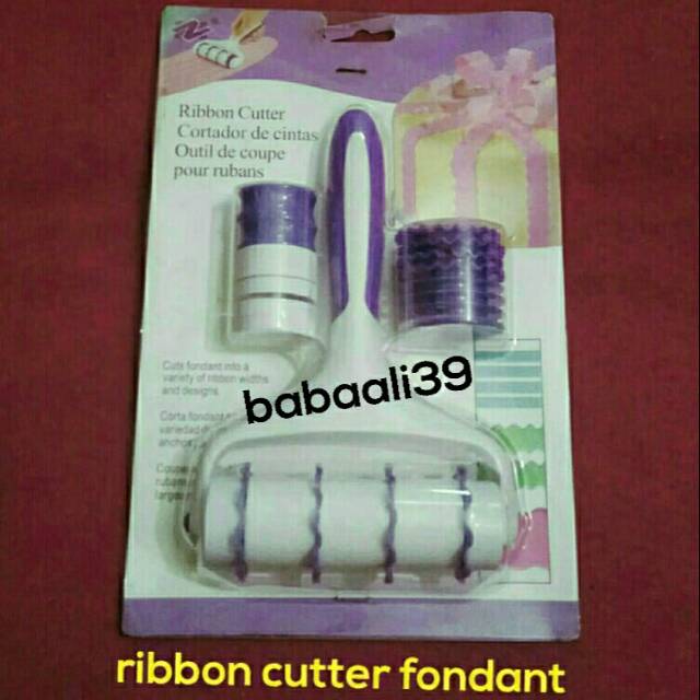 

Ribbon Cutter Fondant Import