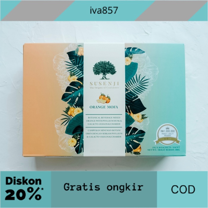 

PROMO Susenji Orange Mofa Drink GRATIS ONGKIR