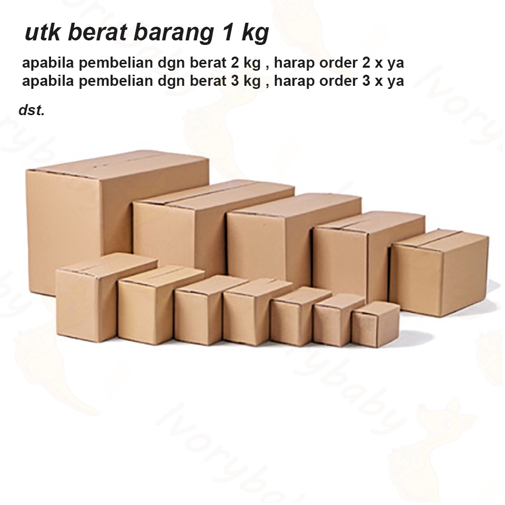 Extra kardus atau Bubble Wrap untuk packing kardus box untuk pengiriman agar aman