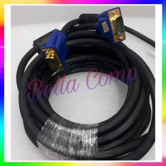 KABEL VGA 1.5 M HIGH QUALITY (GOLD PLATED) / VGA 1.5 METER / VGA 1.5 M