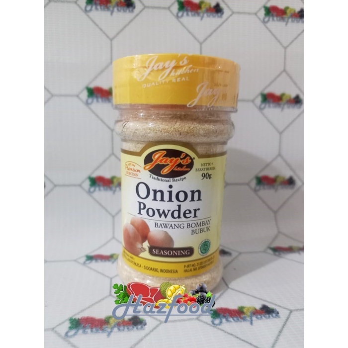 

JAYS ONION POWDER /BAWANG BOMBAY BUBUK 90 GRAM