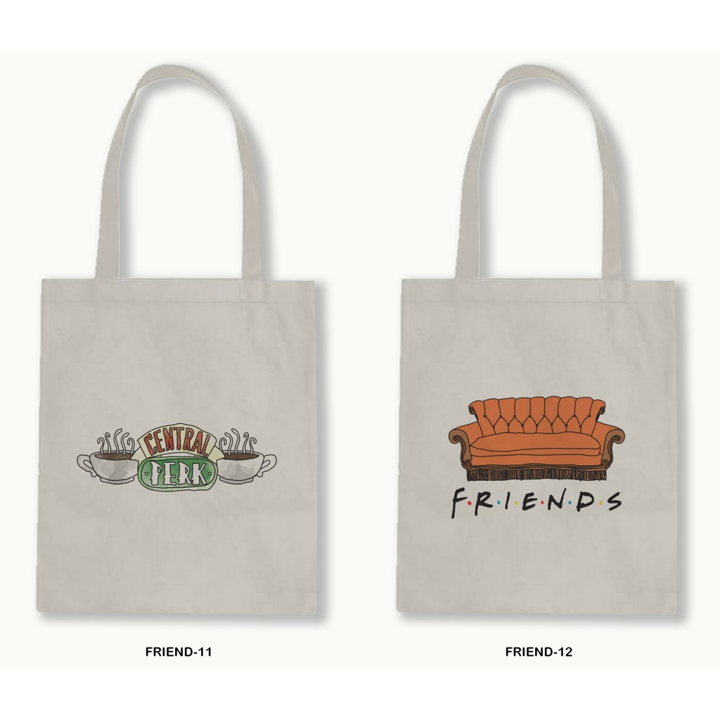 TOTE BAG BLACU 30X40-FRIENDS series.03