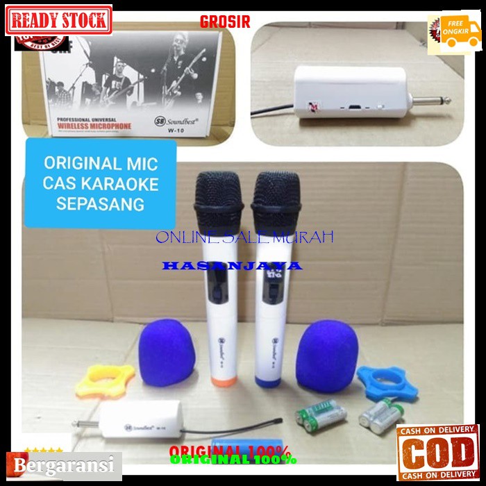 G24 Soundbest dobel mic wireless receiver cas original 100% casan mik microphone mikrophone wireles pro audio sound sistem vokal vocal karaoke profesional panggung asli ori  BISA SEGALA JENIS AUDIO SOUND RECEIVER PAKE BATERAI CAS 18650 BONUS BUSA MIC DAN