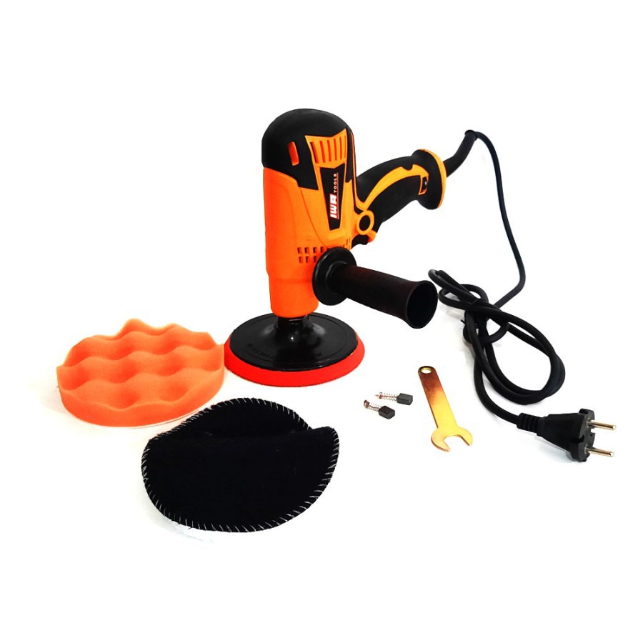 IWA Mesin Poles ukuran 5 inch Fullset komplit alat poles body mobil/motor