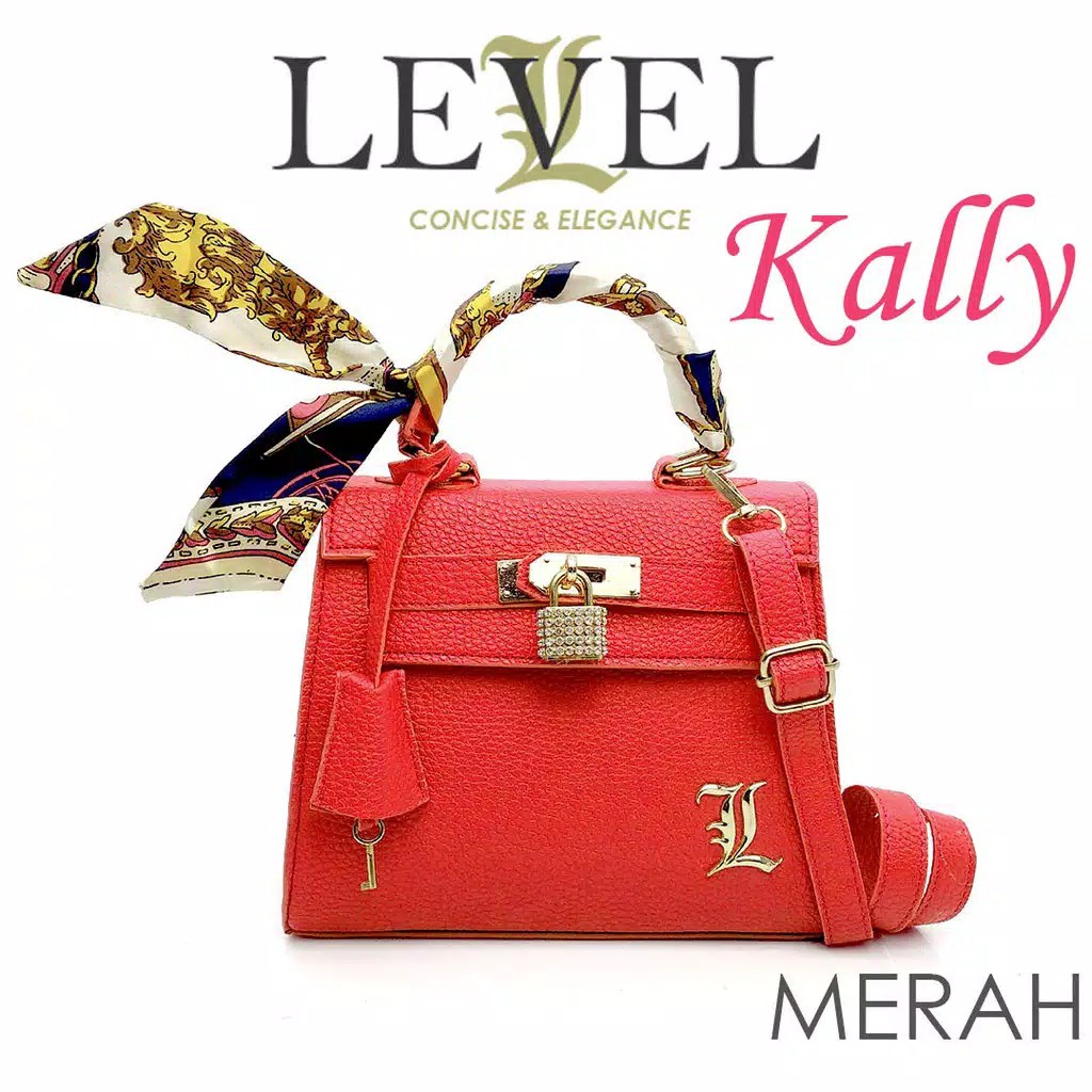 Tas Kally Togo Diamond Lock/Tas Selempang Branded Batam/Tas Bahu Import Murah