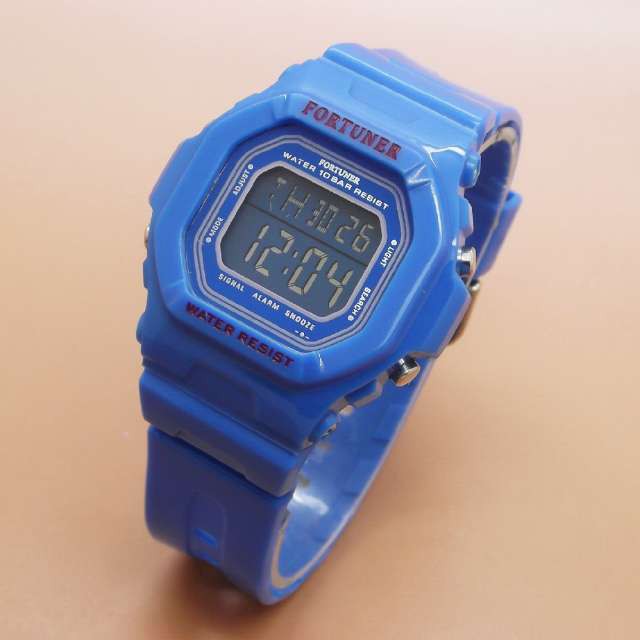 Jam Tangan Cewek Fortuner Digital - Jam tangan Sport Wanita Waterresist - Original