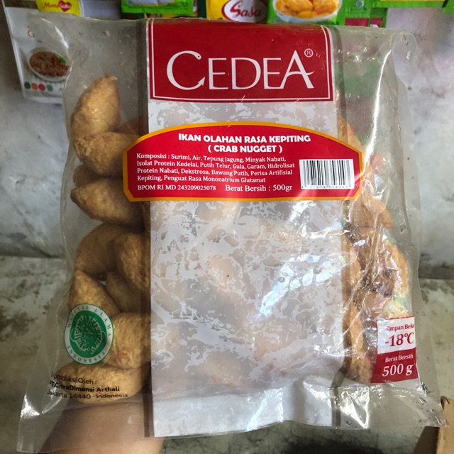 

Ikan Olahan Rasa Kepiting Cedea 500gr