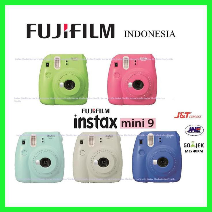 FUJIFILM KAMERA INSTAX MINI 9 CAMERA INSTAX PAKET STANDARD