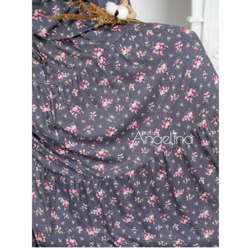 BELLA DRESS PRIMROSE GREY size M Atelier Angelina little sarah diana dress kinaya fox