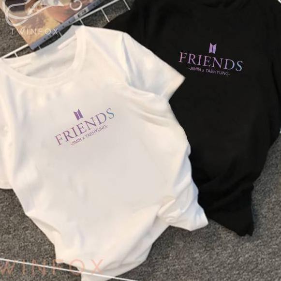 Terbaru - Kaos BTS Friends Jimin x Taehyung