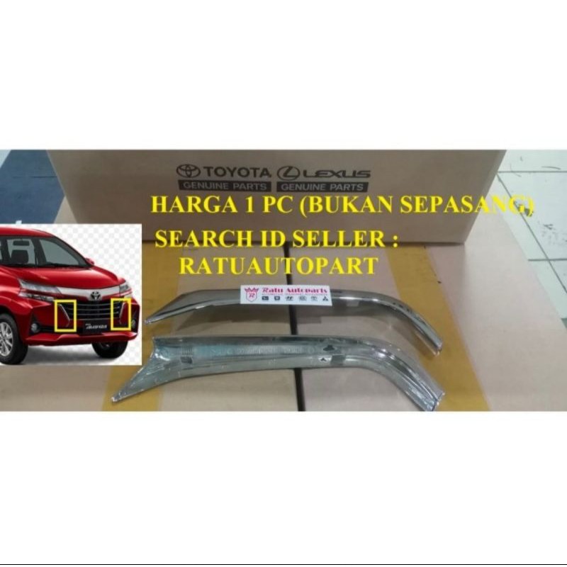 Garnish Grille Bemper Depan All New Avanza 2019