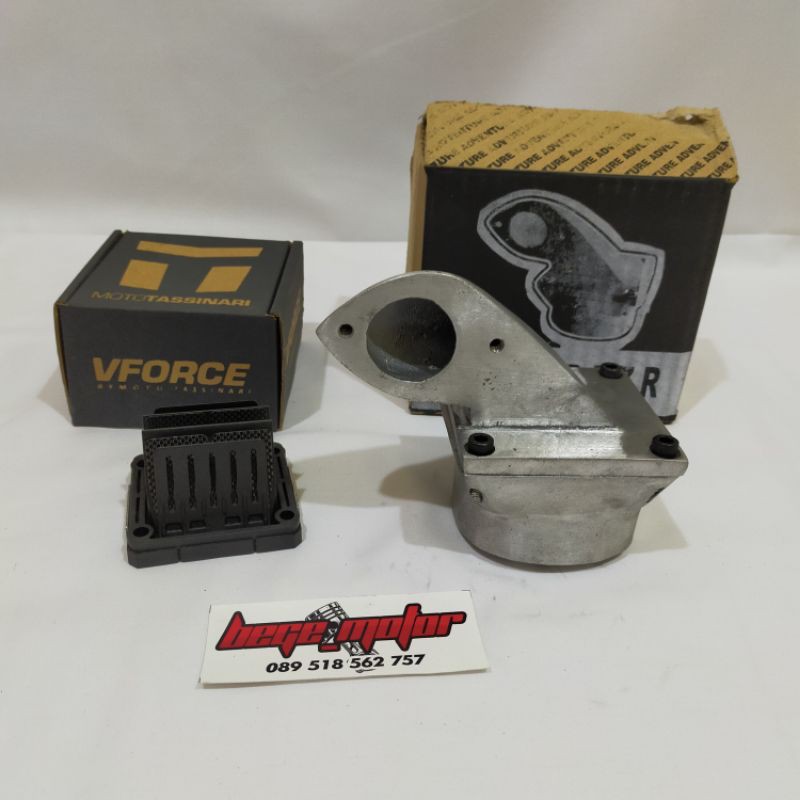 intake Intek manipol kodok FIZ R panjang plus membran carbon vforce 4 RXZ
