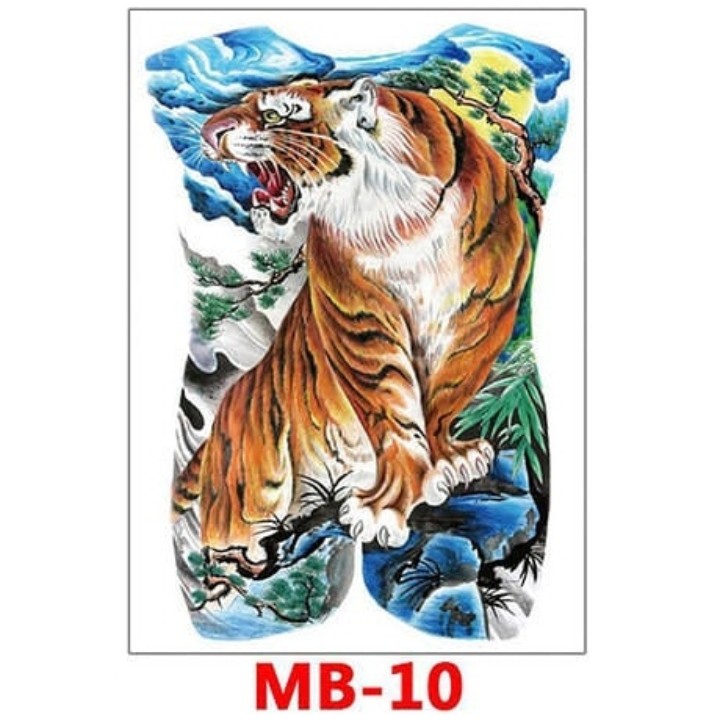 Tatto Temporer Full Punggung (bayar di tempat)