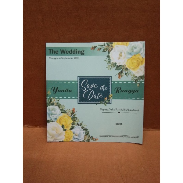 ERBA 88216 Era Baru Blangko Undangan Nikah