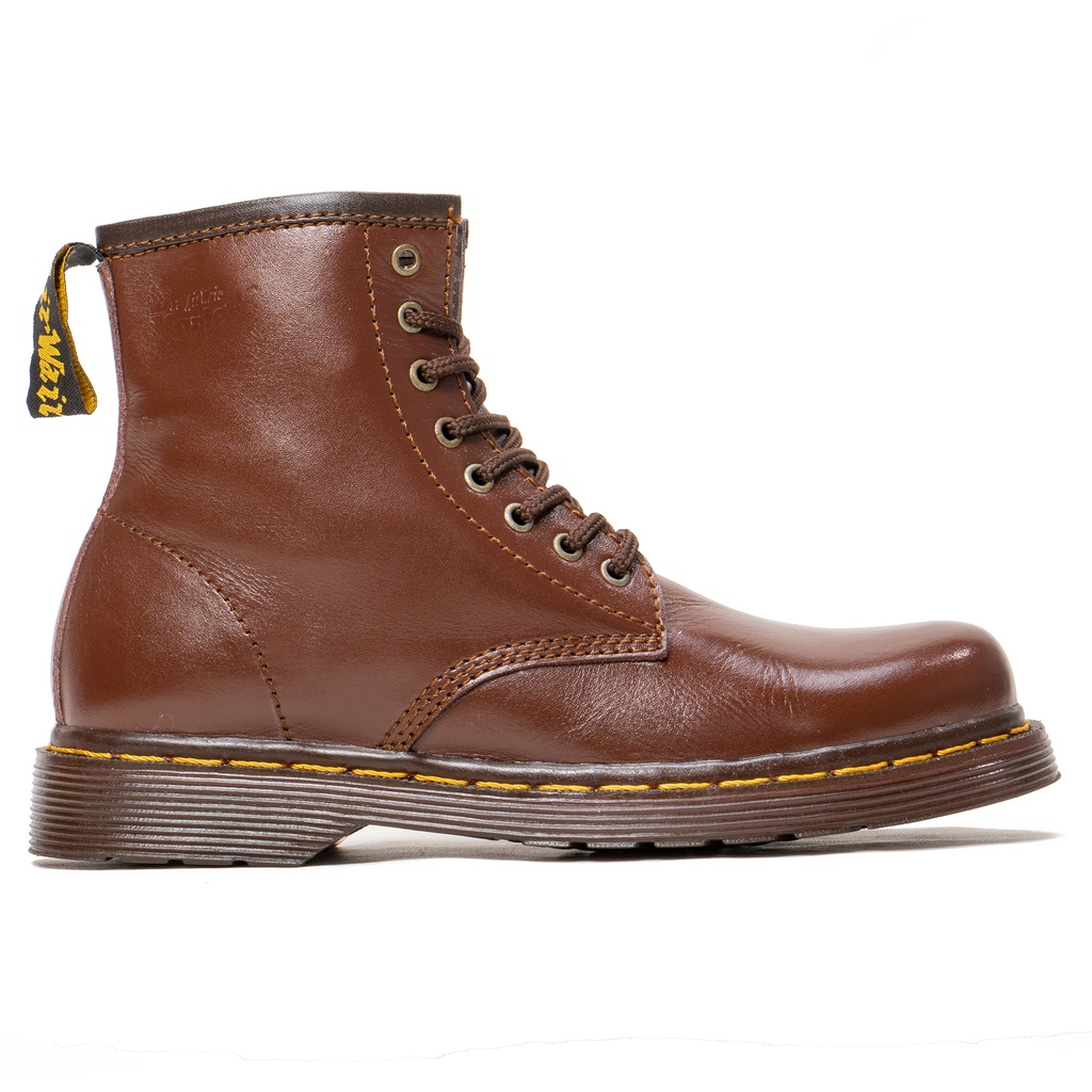 Sepatu Boot Pria Boots Casual Kulit Asli Docmart Like Dr Martens 1080