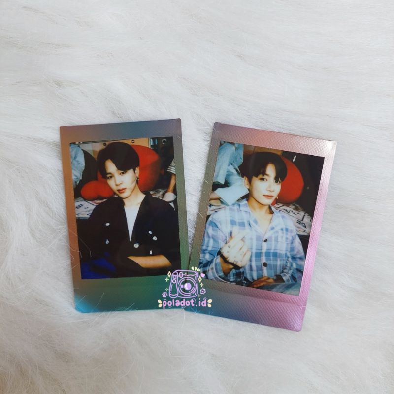 READY POLAROID BTS EVENT ZOOM PAJAMAS film mermaid tail original/asli fujifilm