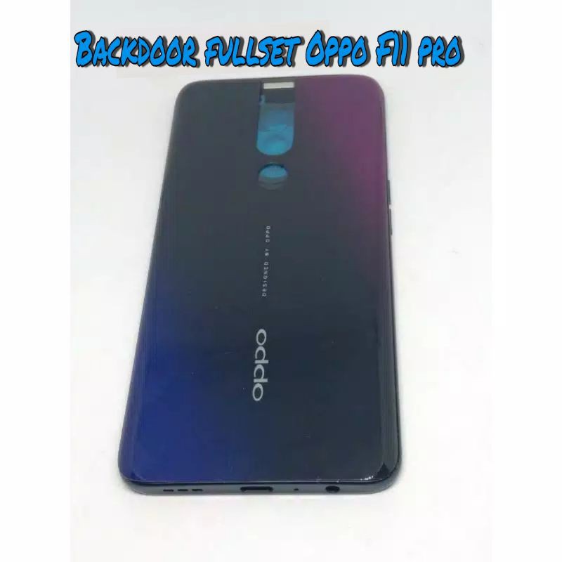 Backdoor fullset Oppo F11 pro