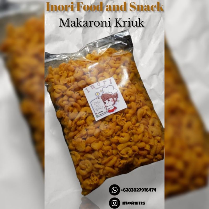 

MAKARONI KRIKUK GURIH LEZAT DAN NIKMAT 1kg ( 1/4kg, 1/2kg )
