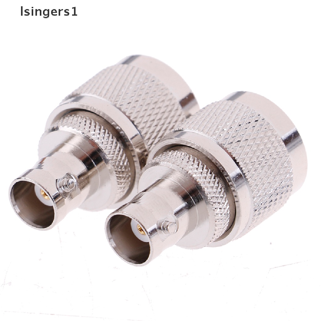 (lsingers1) 1pc adapter Konektor jack RF coaxial UHF Male PL259 PL-259 Ke BNC Female