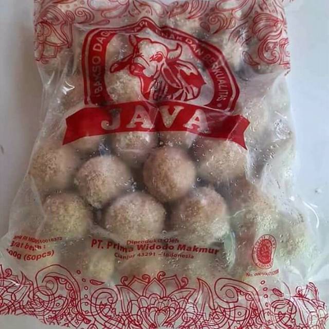 

Baso Java isi 50 butir ( 500gr )