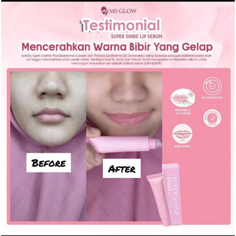 [ORI]Lips shine serum agar bibir cerah dari kusam