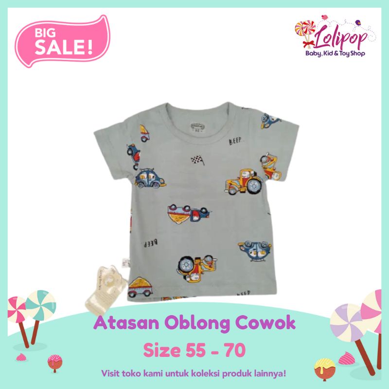 KAOS ANAK - ATASAN OBLONG COWOK