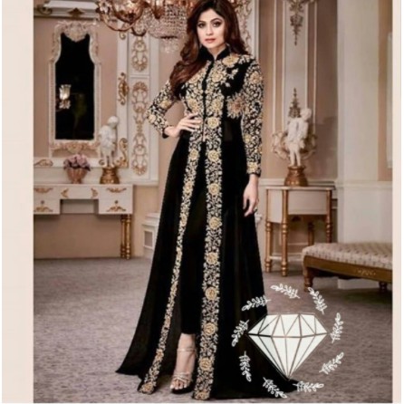 Terbaru SET GAMIS Sari Lilit Baju India Sutra Second Ld 98+8 Glht37 TP789 // Pakaian Marion 02