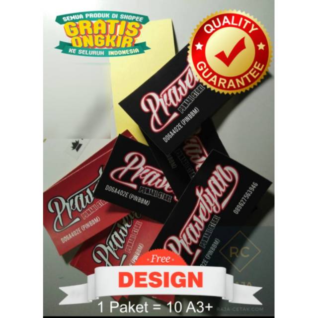 

Cetak Stiker Label 500 Pcs bahan Chromo - Gratis Desain