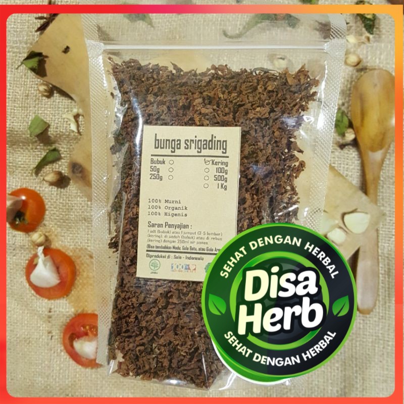 

BUNGA SRIGADING KERING 1KG - Nyctanthes Arbor-Tristis - MURNI - JSR - REMPAH