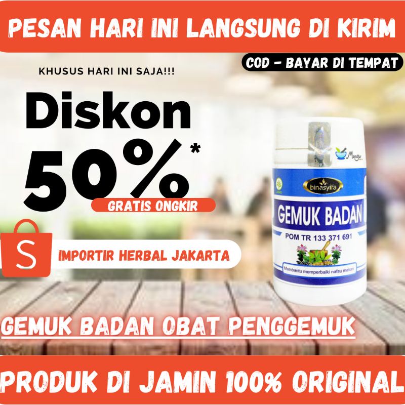 Binasyifa Kapsul Gemuk Badan/Bisa COD/original