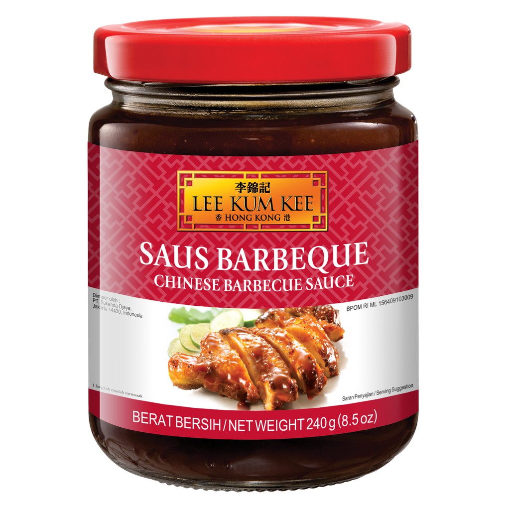 Lee Kum Kee Char Siu Sauce Saus BBQ Barbeque Sauce Saos Barbekiu Bumbu Instant BBQ Saos Panggangan