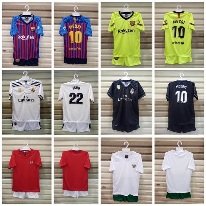 promo juara  Setelan Jersey Baju Bola Anak Multisport