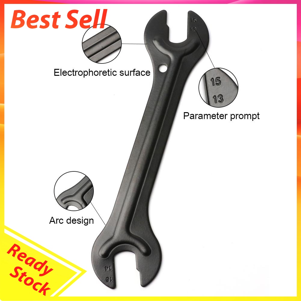 Mountain MTB Bike Hub Wrench 13 14 15 16mm Spanner Hub Axle Repair Tools