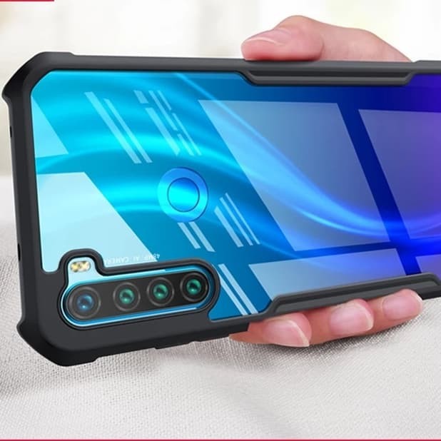 Casing Xiaomi Redmi Note 8 Shockproof Transparent Hardcase Xiaomi Redmi Note 8 Pro
