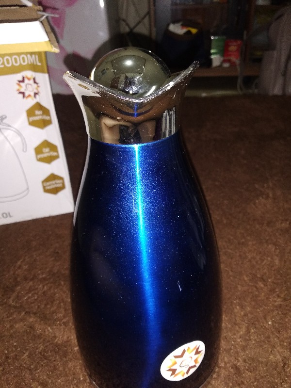 [cod] Teko Water Jug Vacuum Coffee Pot 2liter D05