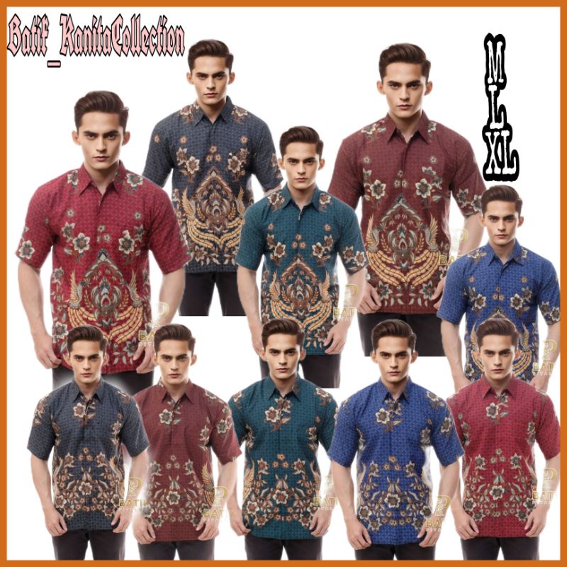 BAJU BATIK SEMI SUTRA//SERAGAM BAJU BATIK SEMI SUTRA