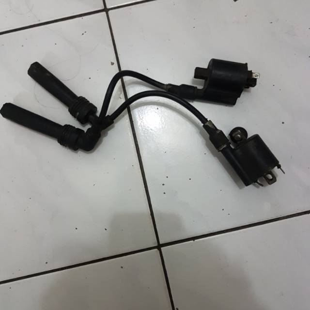 Koil Ninja 250 Karbu coil ignition cop busi