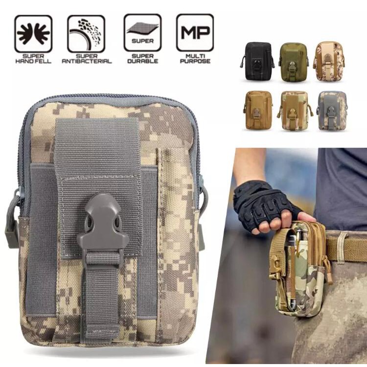 TAS PINGGANG HP ARMY TACTICAL OUTDOOR