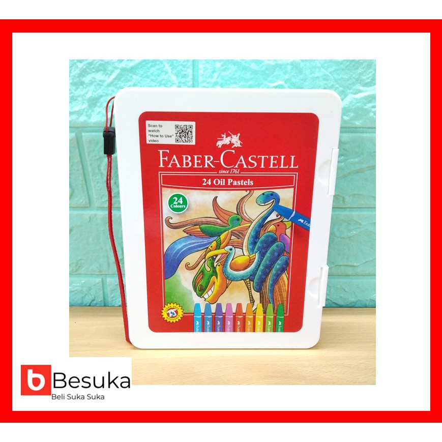

OIL PASTEL HEXAGONAL 24 W FABER CASTELL