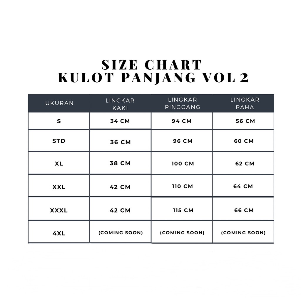 [sit.pants] Kulot Panjang Vol 2 MAROON : S / STD / XL / XXL / XXXL / 4XL-1